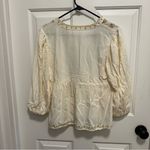Solitaire  Embroidered Boho Peasant Top Size Medium Photo 1