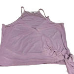 All in Favor ALL IN‎ FAVOR Side Tie Tank Top Lavender Large Photo 2