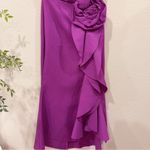 Elliatt  Gavotte Full Length Strapless Gown in Orchid Purple Size Small NWT Photo 3