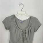 Princess Polly green short sleeve crop top size 2 Photo 7