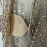 La Femme by GiGi 24562 light pink satin beaded mermaid gown NEW 0 Photo 4