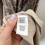 LNA [] Brown Leopard Print Kurt Longline Ribbed Knit Duster Cardigan Size Large L Photo 11