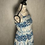 Apiece Apart  Strapless Dress in Blue and White Size XS Photo 10