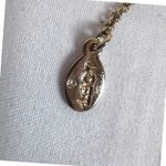 Loft  Gold Tone Multi Charm Long Beaded Tassel Layered Fashion Necklace Photo 2