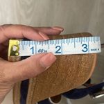 Texto Womens Wedge Sandals Espadrille Platform Strappy 3.5" Heels Blue Brown Size 7 Photo 6