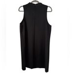 Socialite Sleeveless Beaded Neck Shift Dress Little Black Dress Photo 3