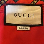 Gucci  Printed Cotton Panama Midi Skirt Size 38 Photo 3