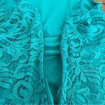 Topshop  Crochet Mini Dress women’s size 2, spaghetti‎ strap, zip closure Photo 3