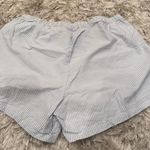 Brandy Melville Striped Shorts Blue White Photo 1