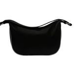 Vintage High School Musical Black Shoulder Bag Silver Trim Baguette Camera Purse Photo 3