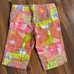 Trina Turk  100% Cotton Bermuda Shorts Groovy Colorful Made in USA Photo 1