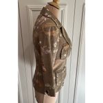 Cynthia Rowley  Deer Print Jacket Blazer Size 3 (Fits Size Small)‎ Nature Fall Photo 2