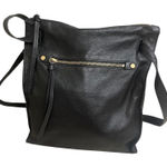 Kooba  Fairfield Leather Convertible Backpack Purse BLACK travel crossbody Photo 0