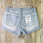 Evidnt Los Angeles 26 Hermosa Short Distressed Light Wash Denim Shorts B… Photo 1