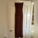 Meshki EUC Beautiful  Brown Maxi Dress Photo 2