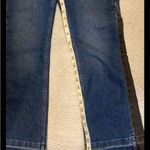 French Connection NWT FCUK Bootleg Dark Wash Jeans Black Stripe Sz 2 13” Waist Photo 8