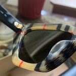 Burberry Authentic  52 Butterfly acetate plaid logo Sunglasses Photo 8