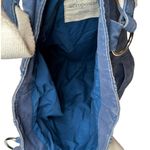 Aeropostale  Vintage Style Blue Cotton Embroidered Double Handle Tote Bag Photo 10