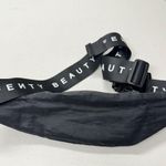 Fenty Beauty Black Canvas Crossbody Belt Bag Fanny Pack Convertible Purse Photo 3