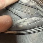 Michael Kors Bedford Tan Pebbled Leather Chain Too Strap Crossbody Bag Purse Photo 5