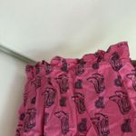 Victoria's Secret PINK Victoria Secret Women Med Pink Cowboy Boots Ruffle Cuff Pajama Lounge Pants Photo 5