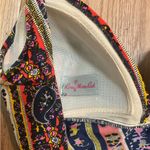 Vintage Italian One Piece Paisley Bathing Suit Rose Marie Reid Size 14 Photo 3