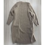 ZARA wool loose knit long sleeve duster cardigan sweater warm cozy weekend S Photo 7