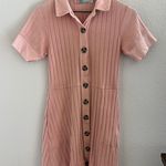 Free People  Beach FP  Beach New Aterrnoon Mini Dress Exposed Front Buttons Small Photo 0