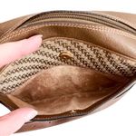 Gucci Vintage 70s  Signature Taupe Canvas and Leather Crossbody Camera Bag Photo 9