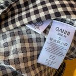 Ganni  Check Crepe Wrap size 38 Photo 4