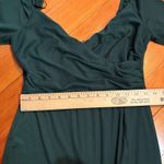 Hello Molly  Green Kind‎ of Voodoo Dress Mini Green Long Sleeve Sweetheart Large Photo 4