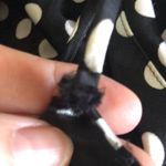 ZARA Silky Draped Neck Slip Midi Dress Sz. XL Polka Dot Black White Date Nite Photo 7