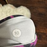 Lululemon Midnight Bloom Black Deep Fuschia wunder under crop Photo 2