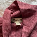 Madewell NWT:  maroon mock neck long sleeve shirt Photo 6