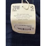 ana High Rise Flare Jeans Womens 20W Dark Wash Denim Fitted Hip Thigh NEW Blue Photo 3