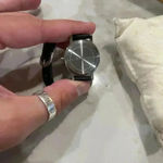 Disney Vintage  Channel Mickey Mouse Wrist Watch in Wooden Case Photo 3