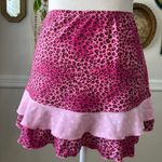 Candie's Swim Skirt/Top Bikini Set Cheetah Polka Dot Y2K Retro Womens Small Photo 3