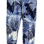 Aerie  Chill Play Move 7/8 Leggings Hi-Rise Blue Floral Print‎ Size S New Photo 0