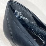 Croft & Barrow | Black Leather Kerri Round Toe Slip-On Shoes | Size 7 Photo 9