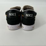 Nike Court Legacy Black Wheat White Cheetah Print Slides Photo 5