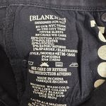 BLANK NYC  Black Lace Up Skinny Classique Jeans Photo 7