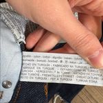 ZARA Cropped 90’s Jeans ZW Premium Dark Wash Wide Leg size 2 Photo 9