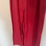 Rampage Vintage Red Sheath Maxi Dress with Spaghetti Straps Photo 3