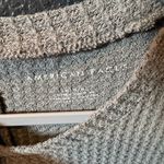 American Eagle  Outfitters  Gray Waffle Knit High Low Top Photo 2