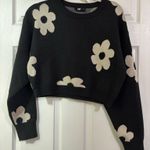 Tilly's True Wrld Cropped Floral Sweater Photo 1