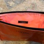 NWOT Lancôme Set of 2 Cosmetic Bags Orange Photo 4