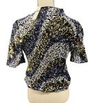 Anthropologie Maeve NEW Women's Multicolor Sequin Mockneck Top MSRP $138 Sz XS Photo 3