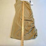 BP . Women's One Shoulder Ruched Ribbed Bodycon Dress - Beige, Small Photo 8