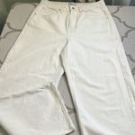 BDG  Tapered Baggy High Rise Cream Distressed Jeans, size 31 Photo 0