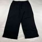 Old Navy  Black Linen Blend Wide Leg Lounge Pant XL Photo 0